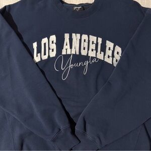 YoungLA Blue Crewneck
